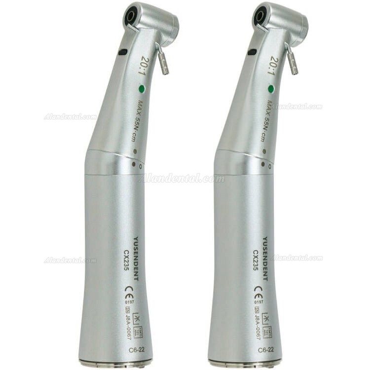 Yudendent C-Sailor Pro Dental Implant System Surgical Brushless Motor with 2Pcs CX235C6-2 Optical Fiber Contra Angle